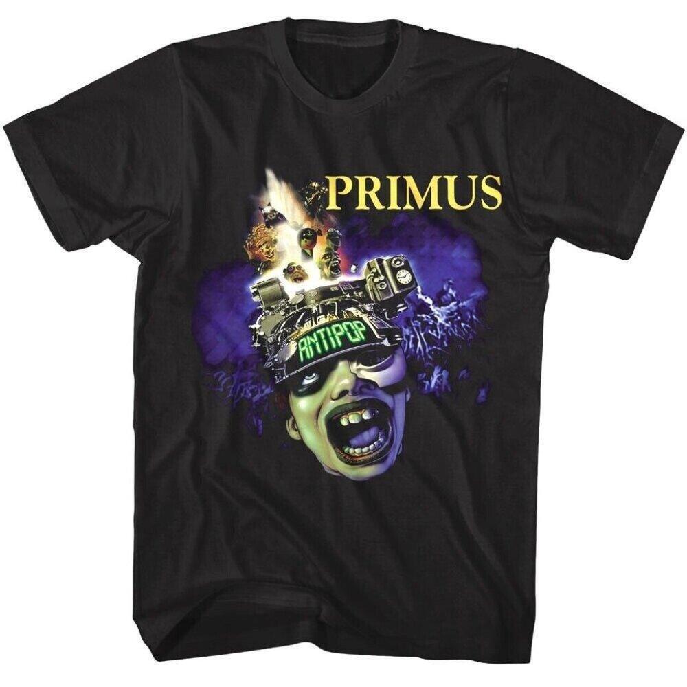 Primus Antipop Album Graphic Tee Head Explosion Progressive Rock Music Fan Shirt